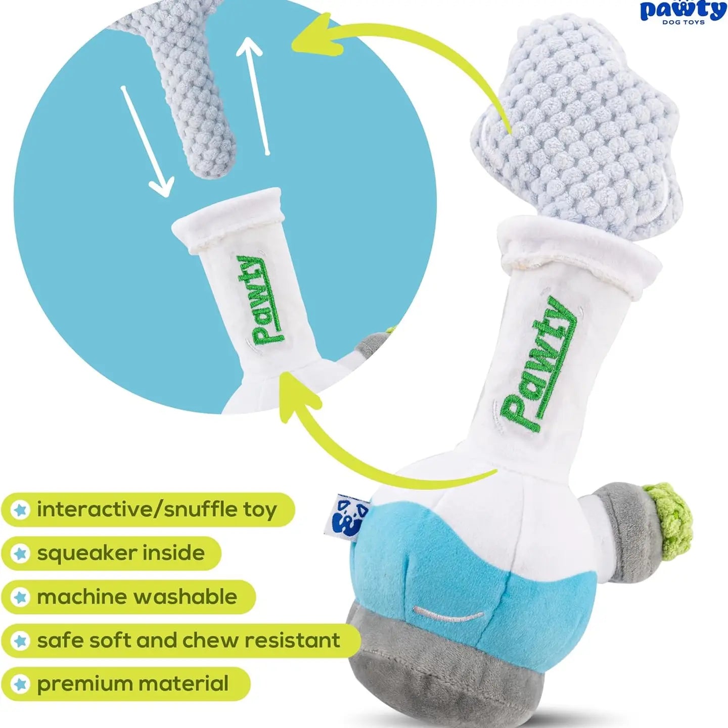 PAWTY 420 Series: BONG Plush Dog Toy