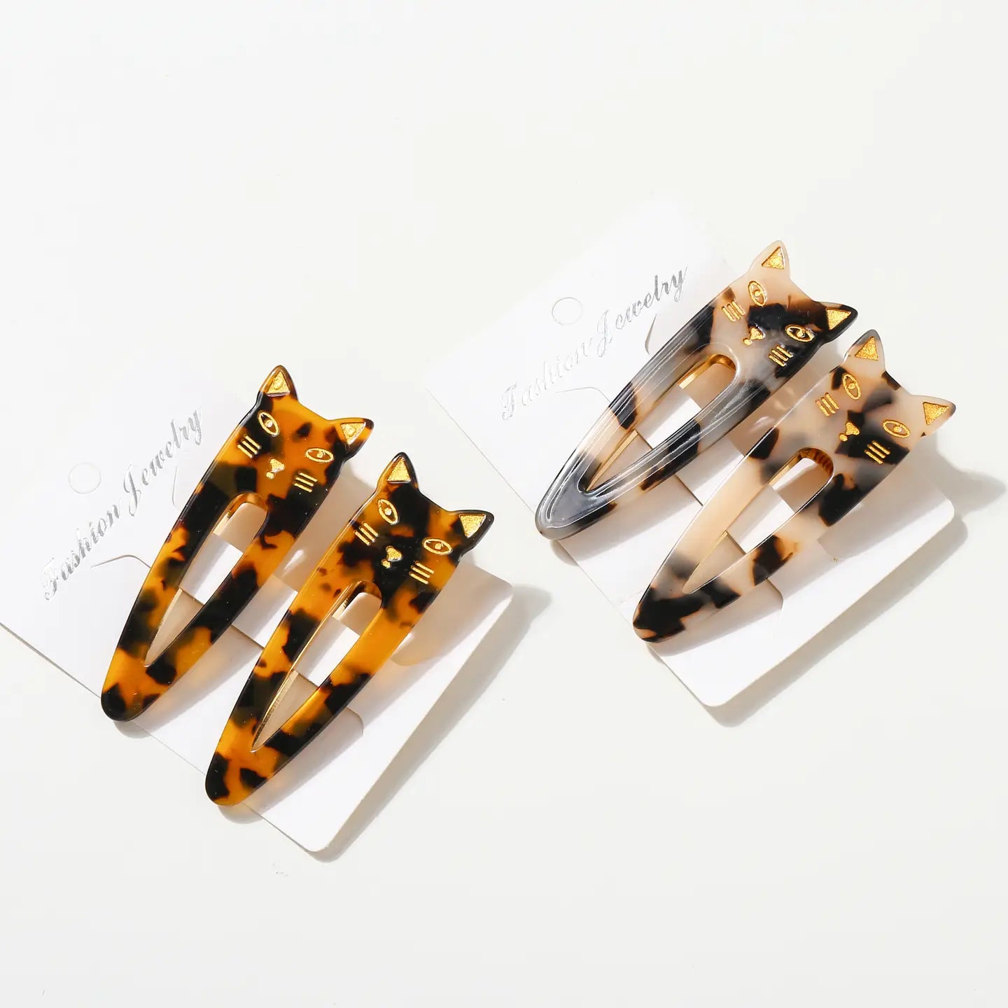 Cute Cat Hair Clips