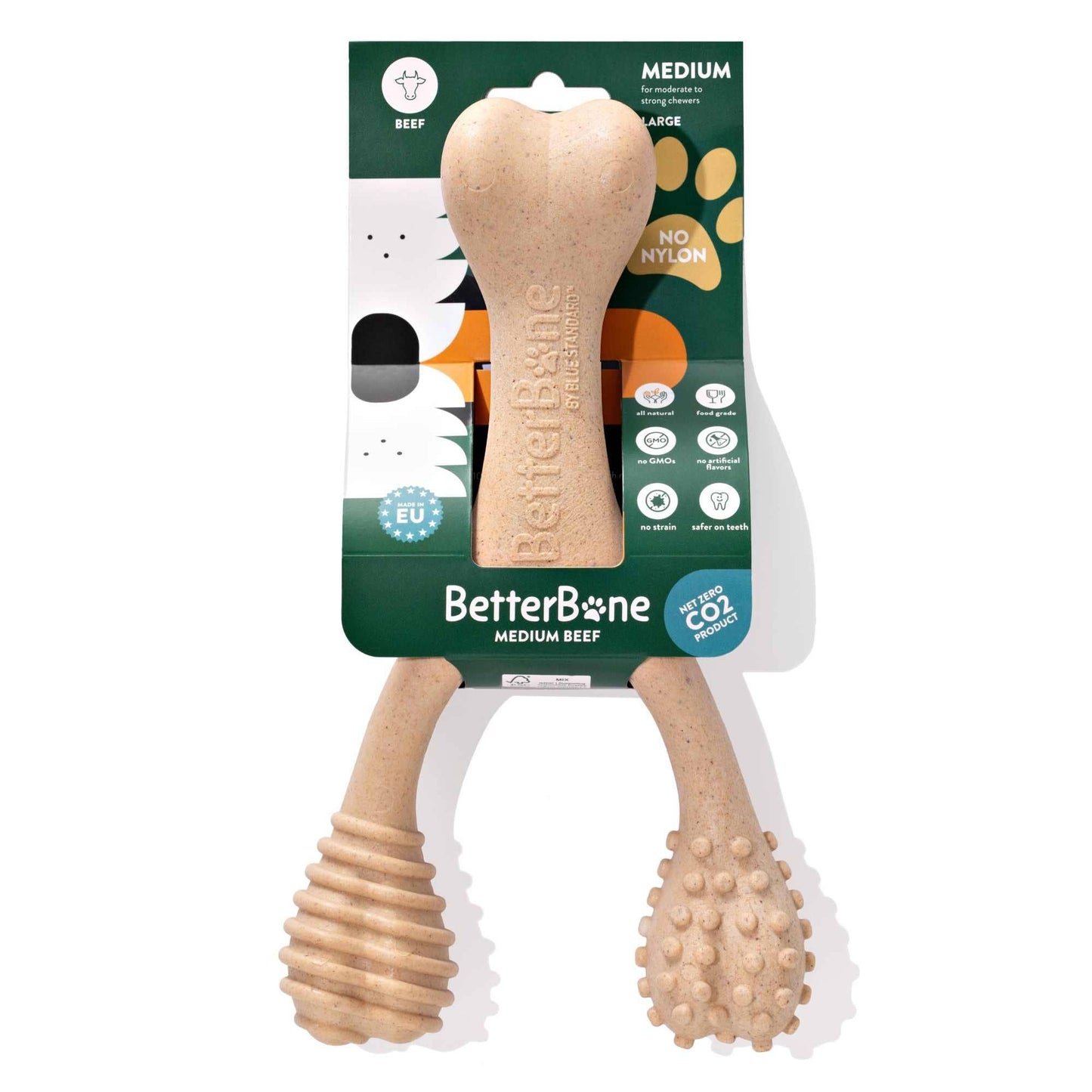 BetterBone MEDIUM -Durable, All-Natural No Nylon Sustainable