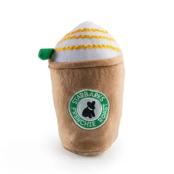 Starbarks Frenchie Roast Squeaker Toy