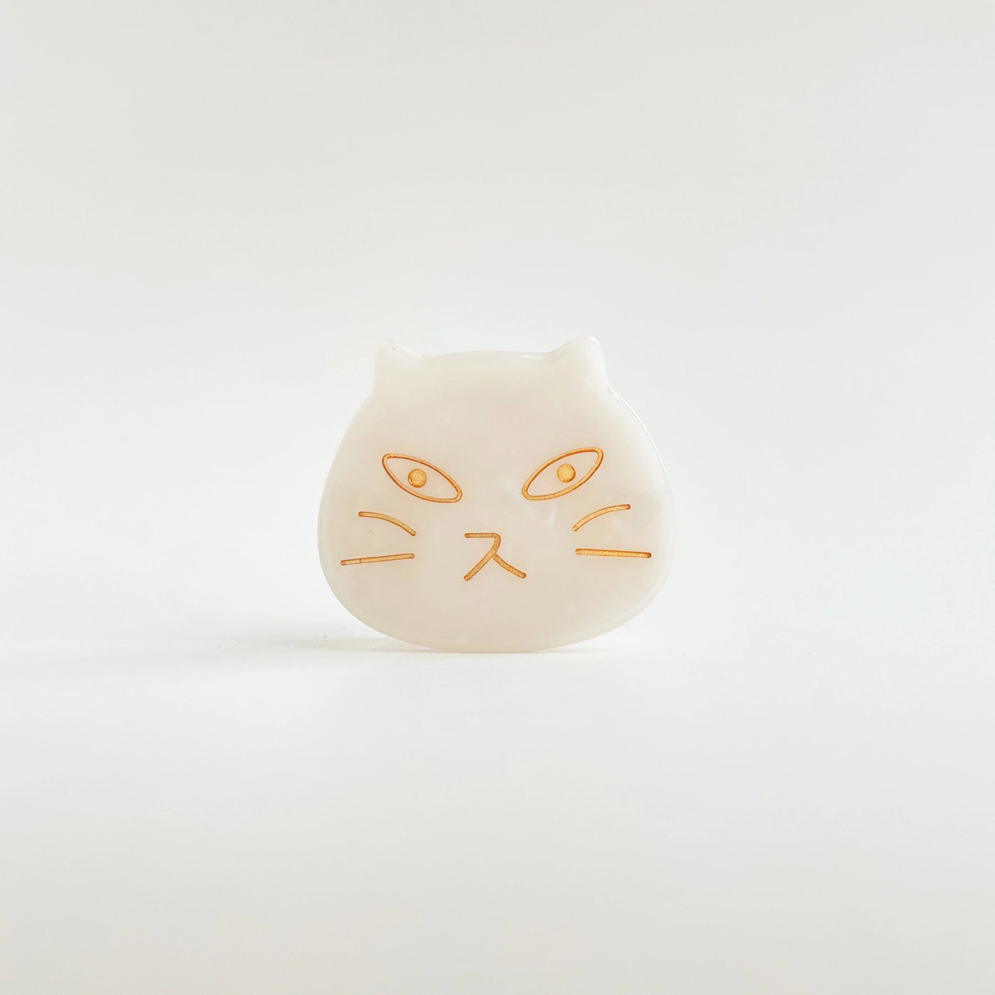 Hand Painted Grumpy Cat Clip