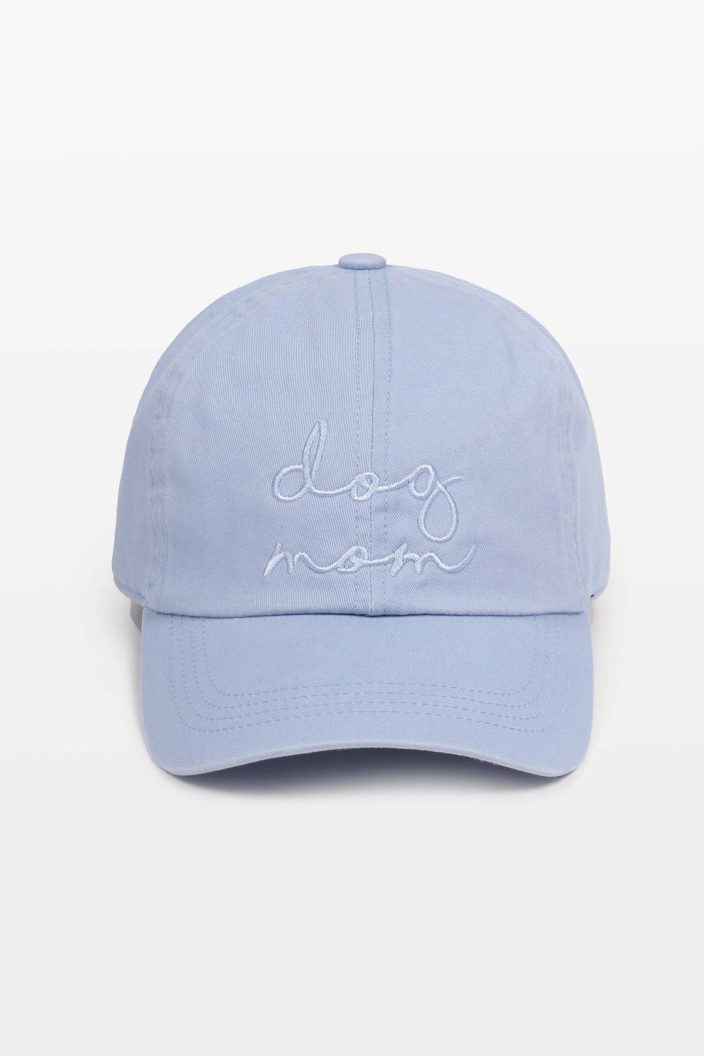 DOG MOM Embroidery Cotton Baseball Cap