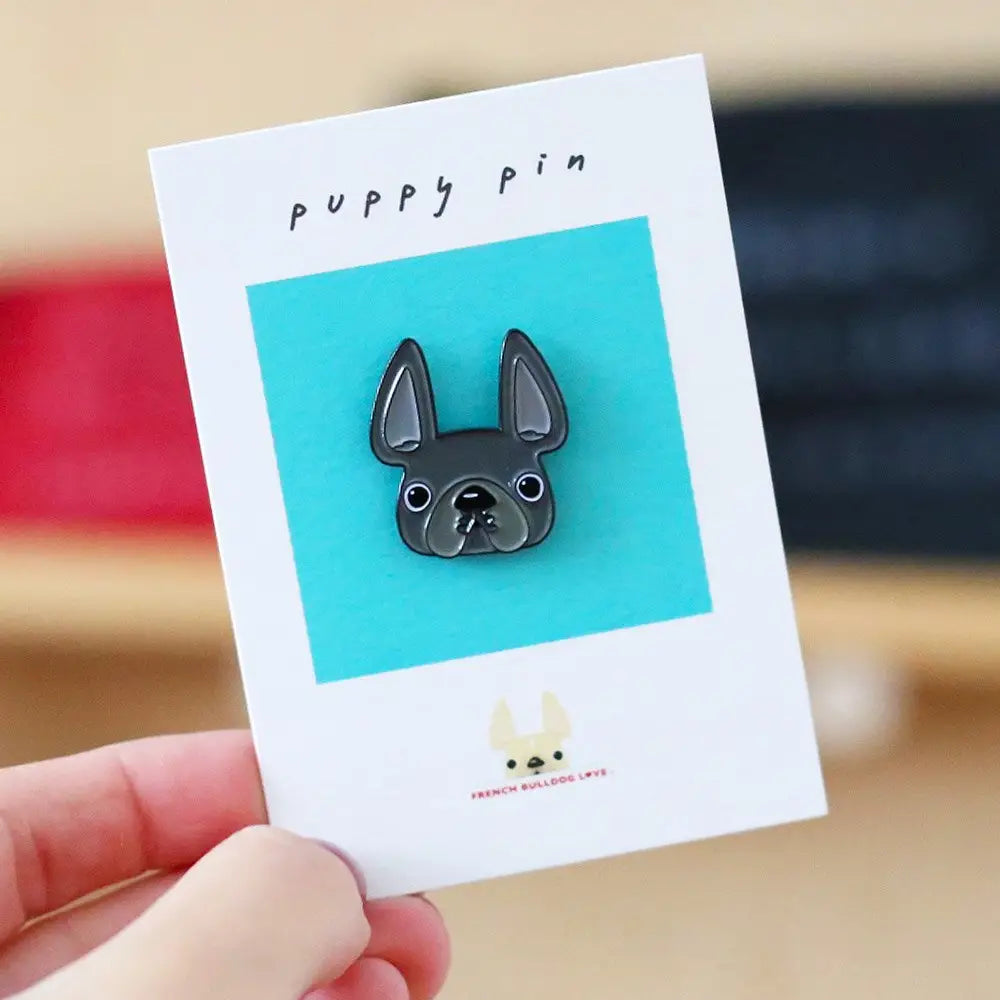 Bulldog Enamel Pin