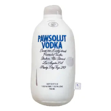 Pawsolut Plush Alcohol Dog Toy