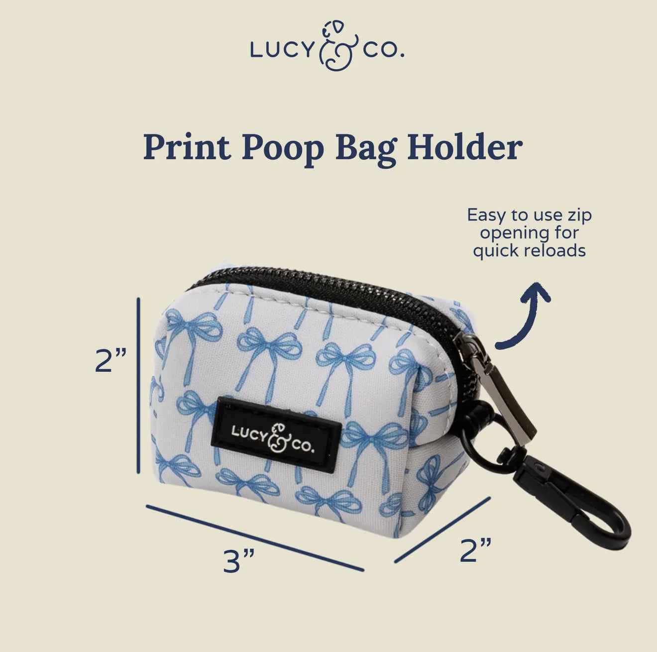 Bowwow Wow! Poop Bag Holder