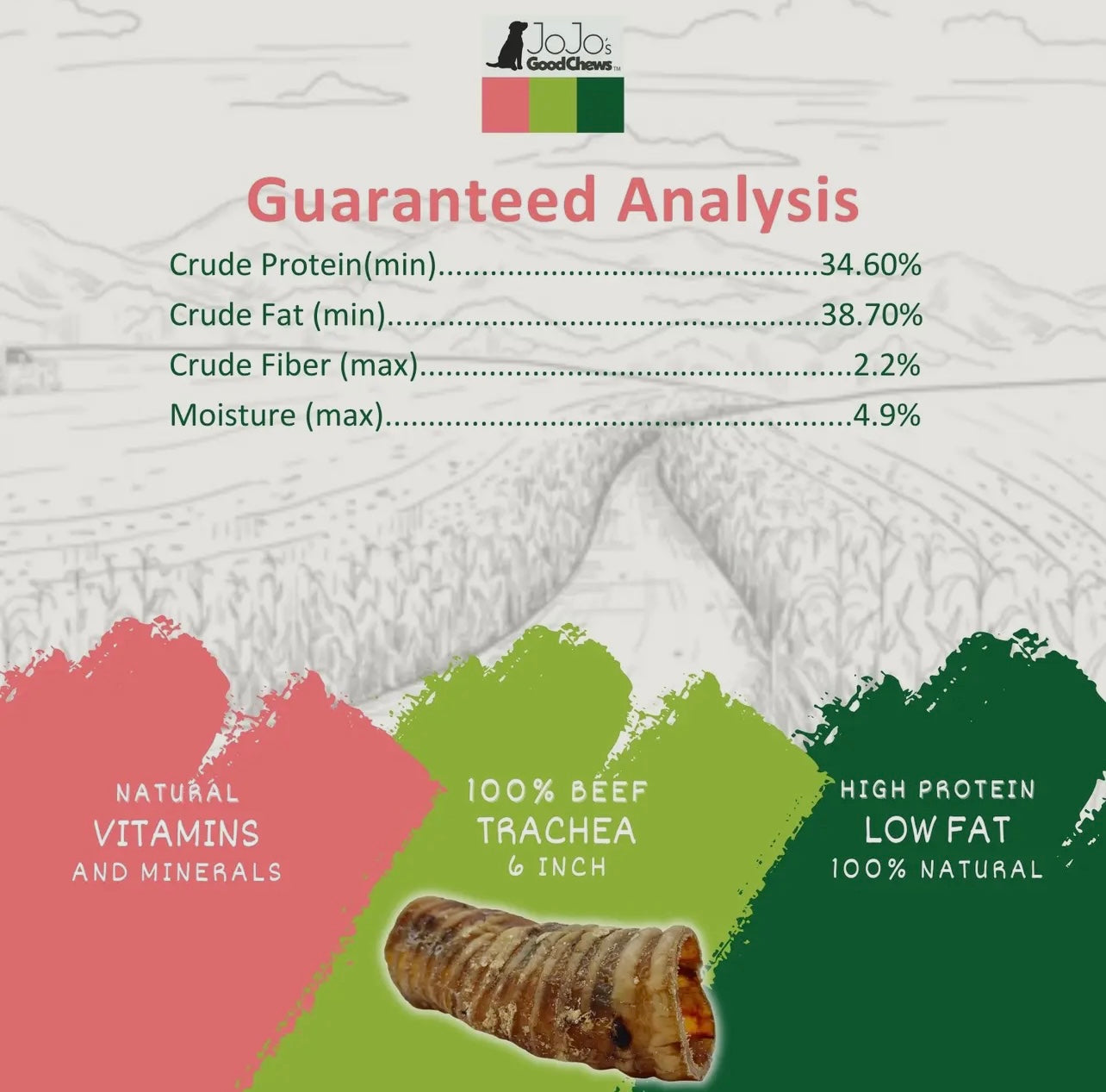 6 in. Beef Trachea