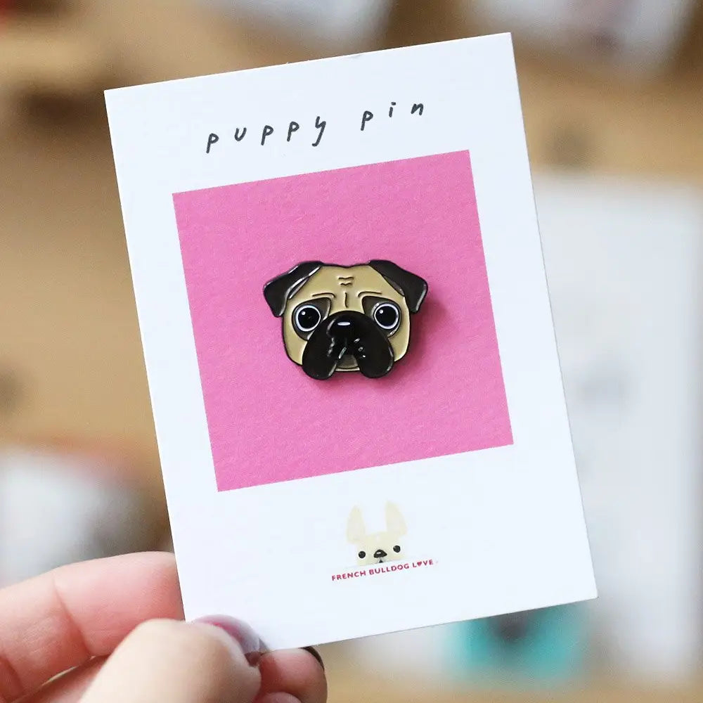 Pug Enamel Pin