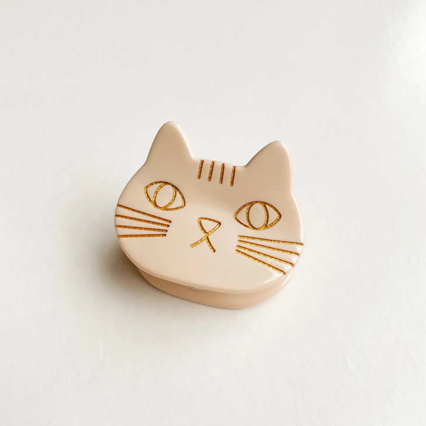Eco-Friendly Hand Painted Cat Claw Clip