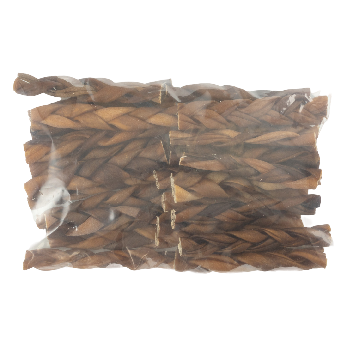 Braided Collagen Stick Dog Chews – 6” Thick (25/Bag)