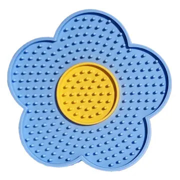 Retro Blue Lick Mat