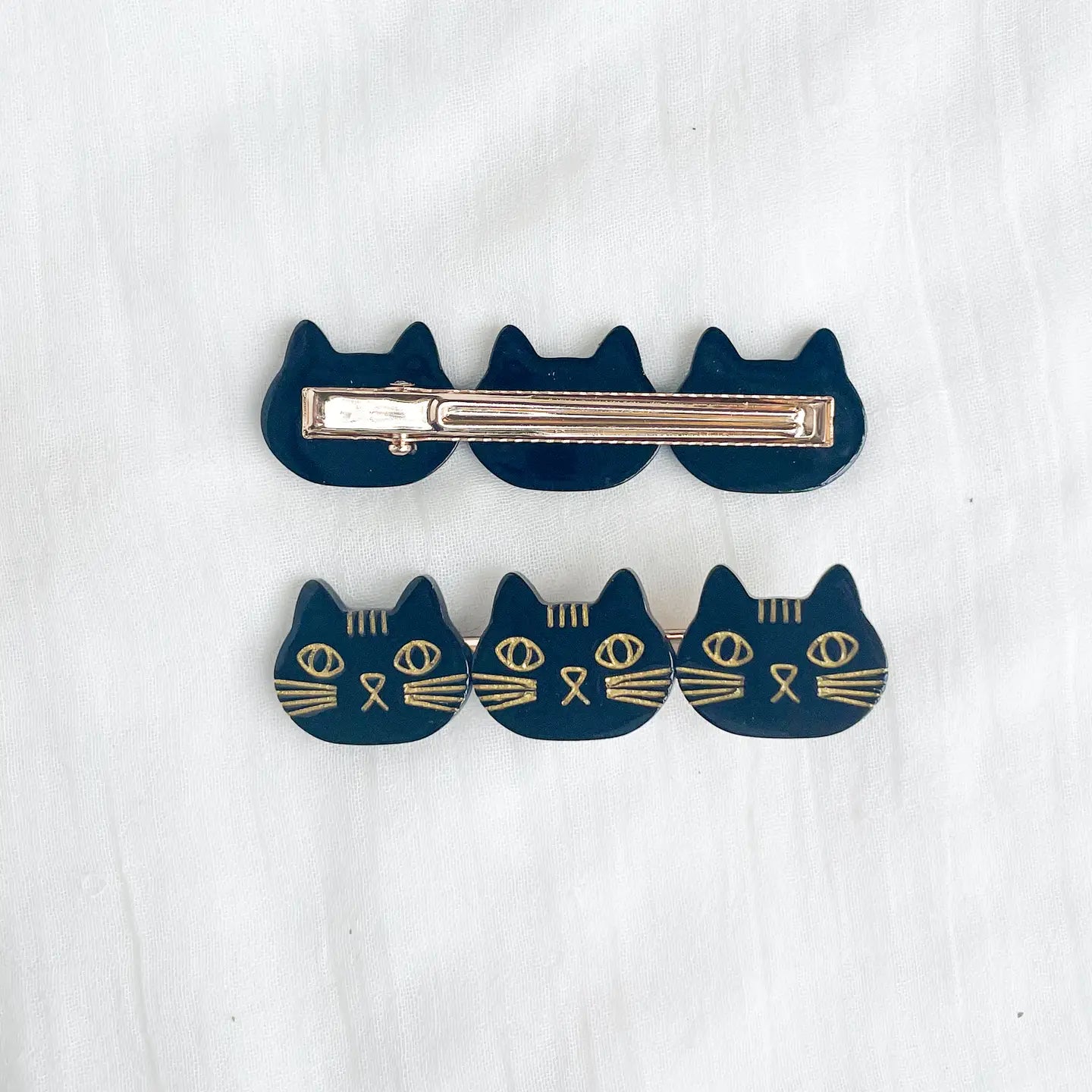 Cute Triple Cat Eco-Friendly Clips
