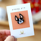 Bulldog Enamel Pin