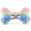 Pink Ombre Chewy Vuiton Bone Squeaker