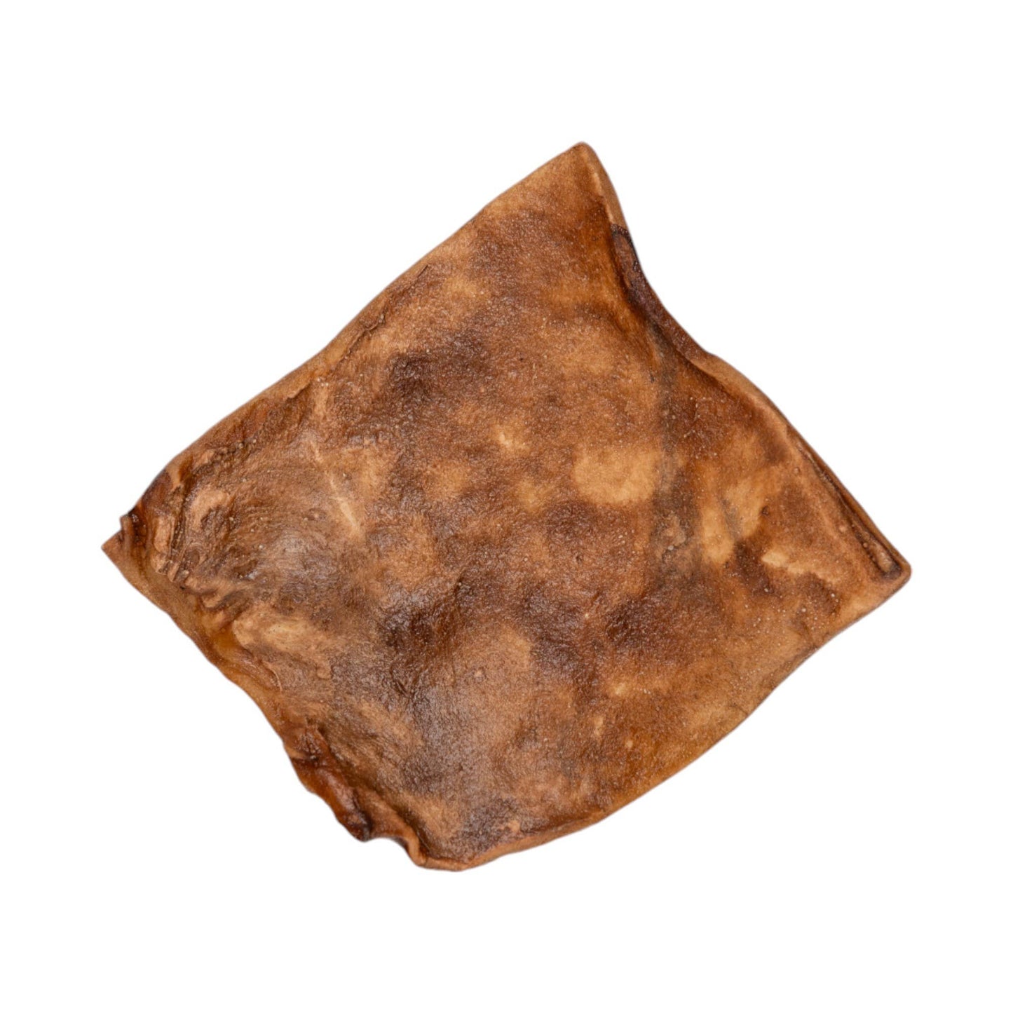 Beef Cheek Chips Dog Treats - BBQ Flavor Basted (4”x4”)
