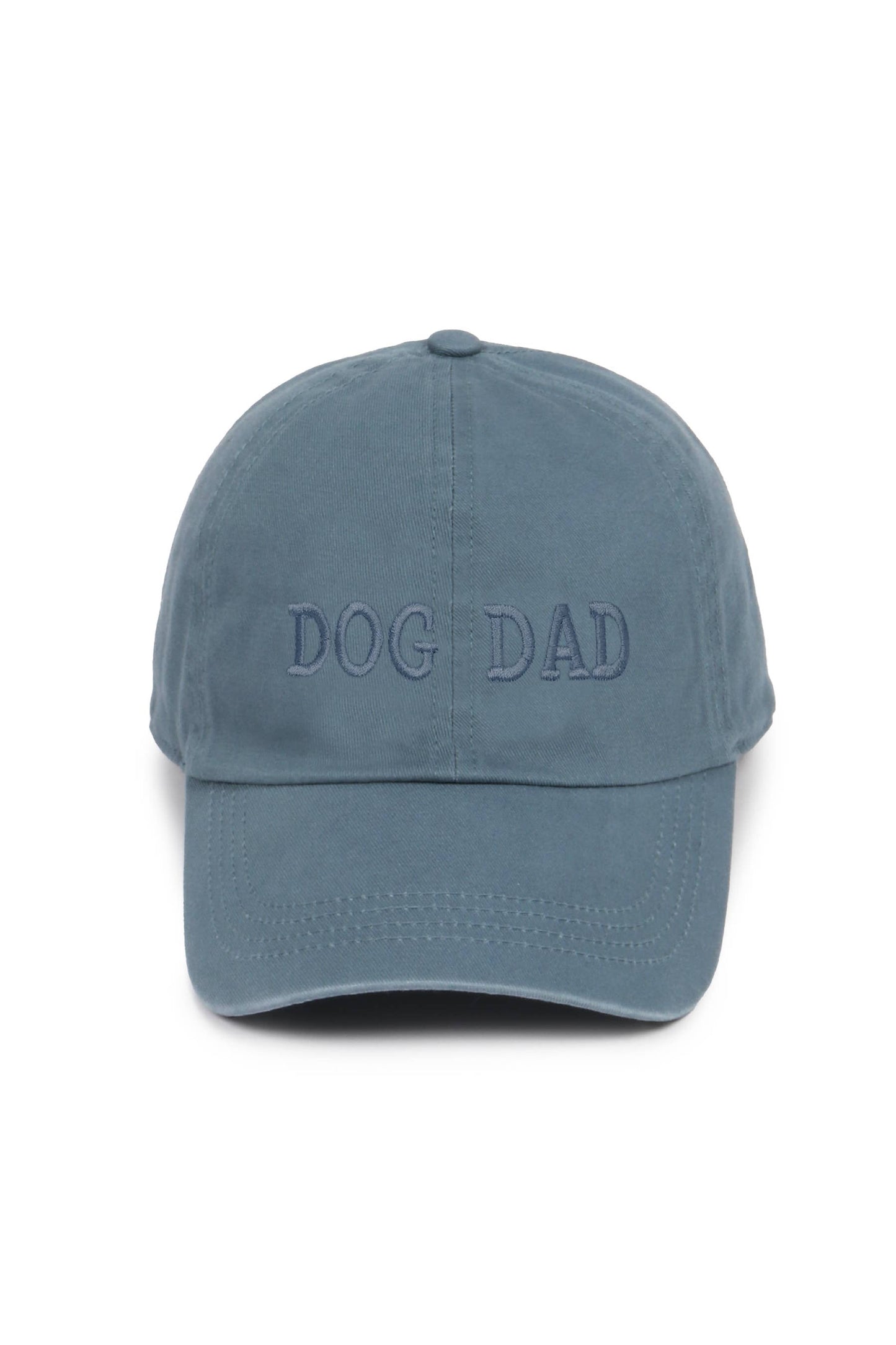 LCAP413 - Dog Dad Tonal Embroidered On Vintage Wash Cap