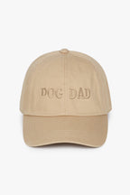LCAP413 - Dog Dad Tonal Embroidered On Vintage Wash Cap