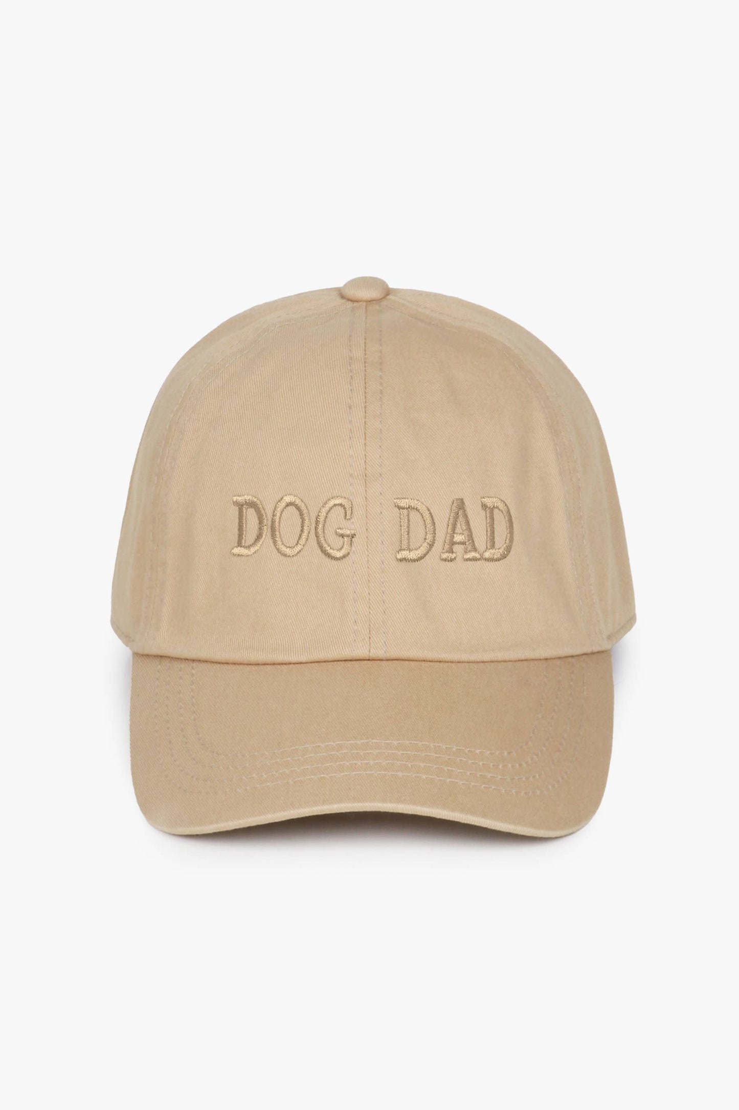 LCAP413 - Dog Dad Tonal Embroidered On Vintage Wash Cap