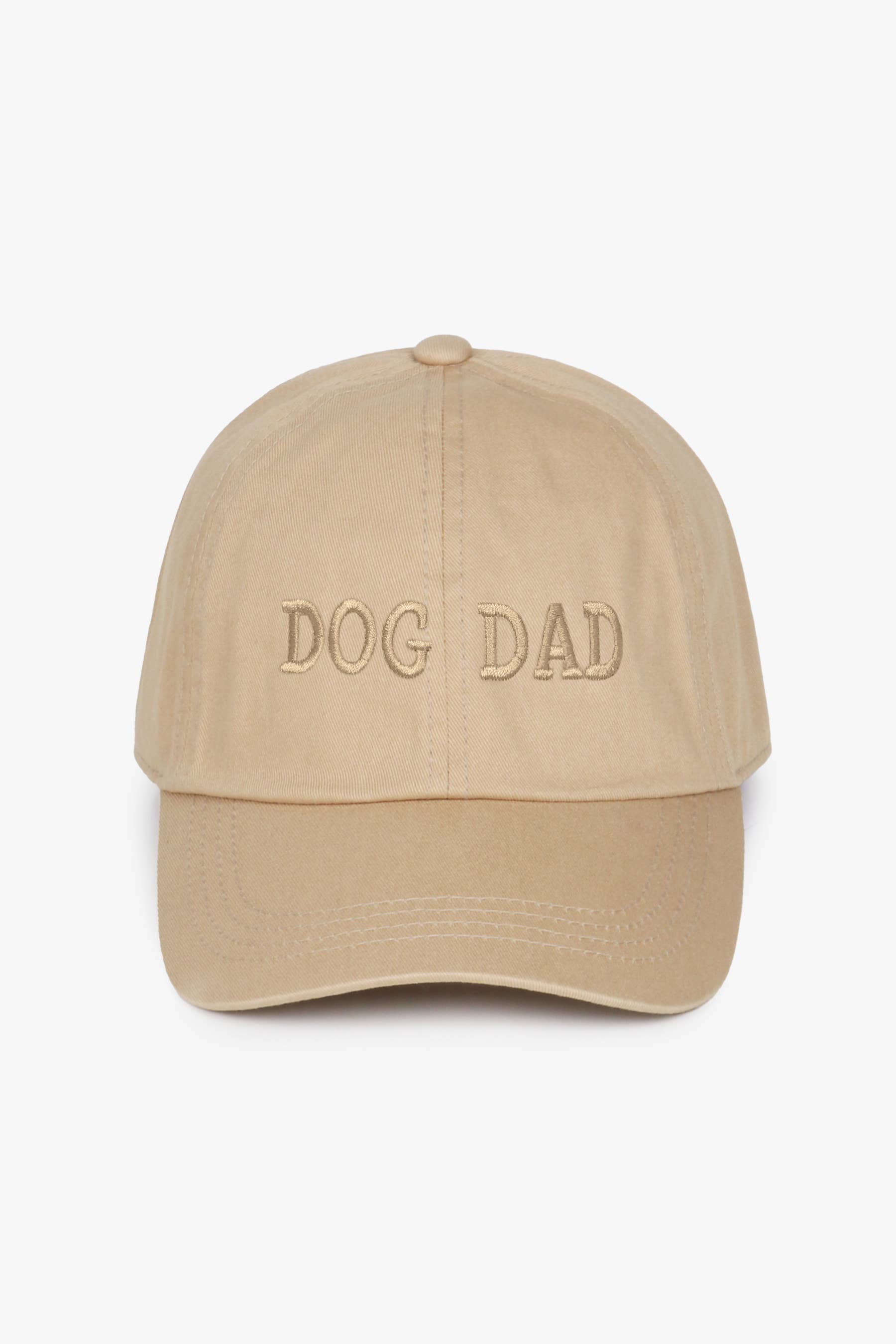 LCAP413 - Dog Dad Tonal Embroidered On Vintage Wash Cap