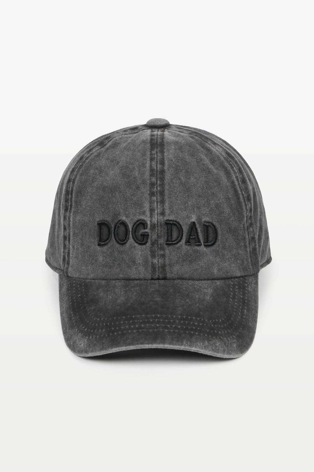 LCAP413 - Dog Dad Tonal Embroidered On Vintage Wash Cap