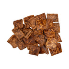 Beef Cheek Chips Dog Treat- BBQ Flavor Basted (4”x4”)