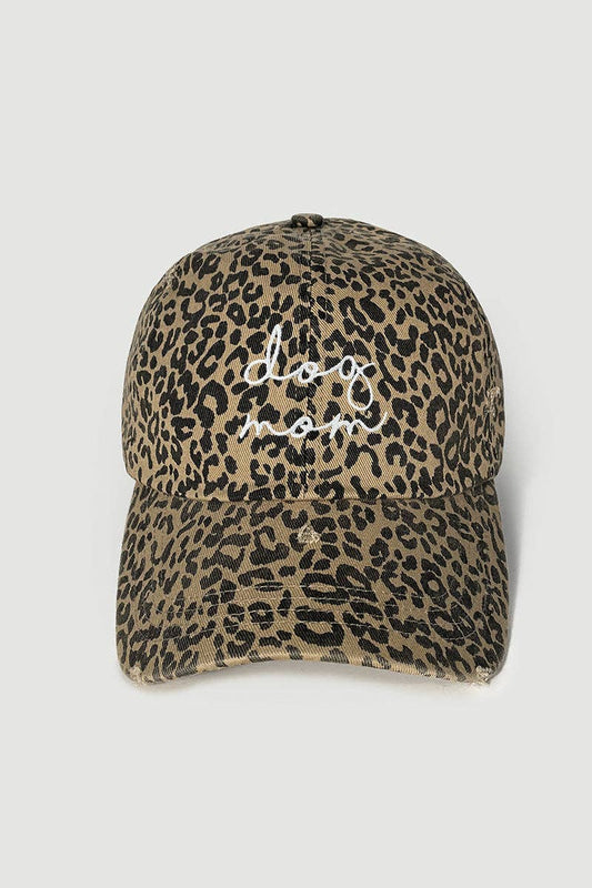 Dog mom Baseball caps