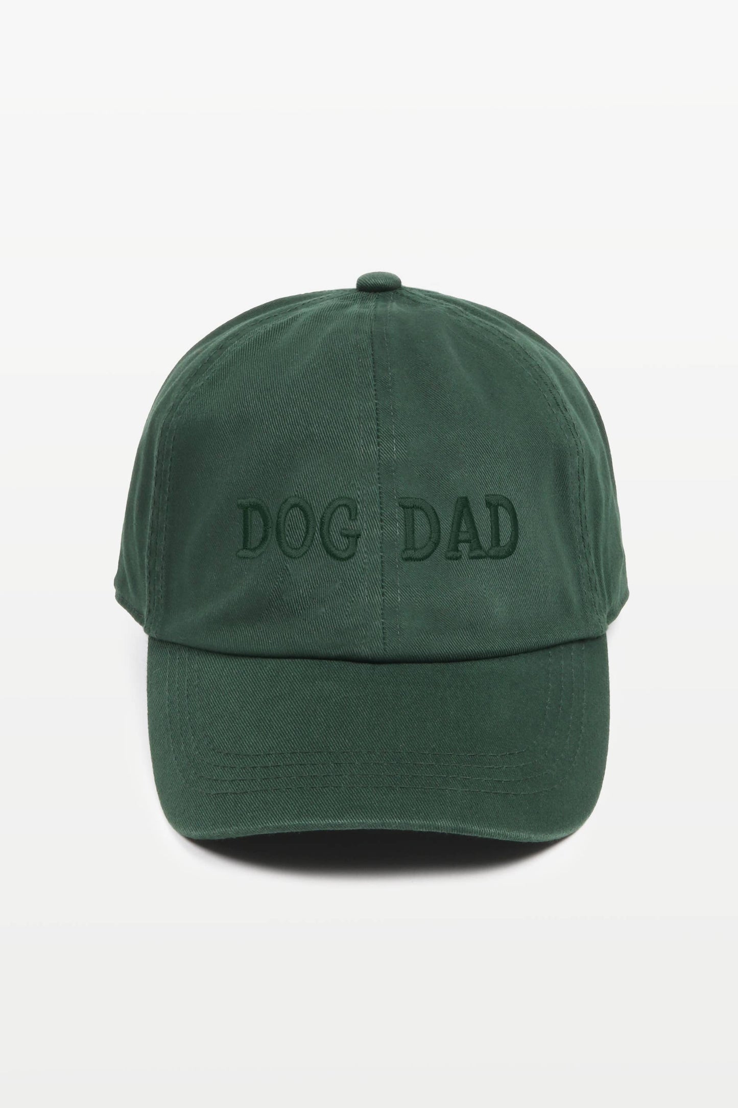 LCAP413 - Dog Dad Tonal Embroidered On Vintage Wash Cap