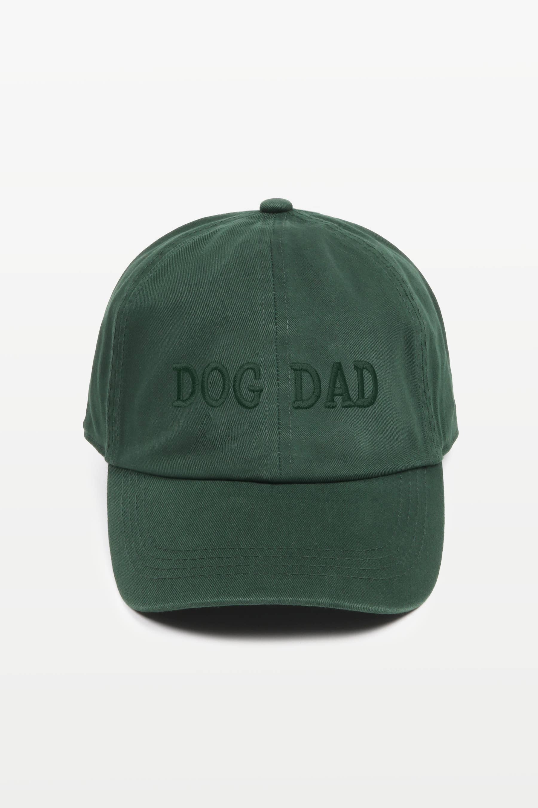 LCAP413 - Dog Dad Tonal Embroidered On Vintage Wash Cap